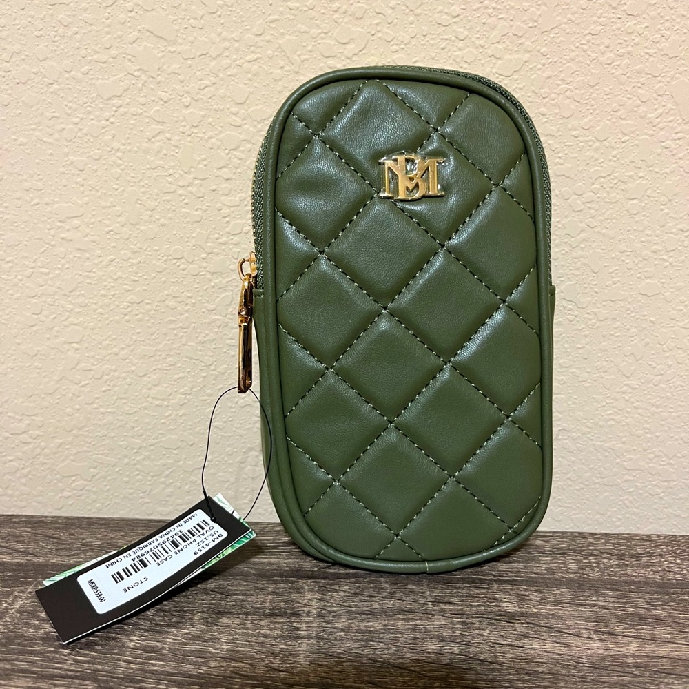 Badgley Mischka Green Crossbody Bag